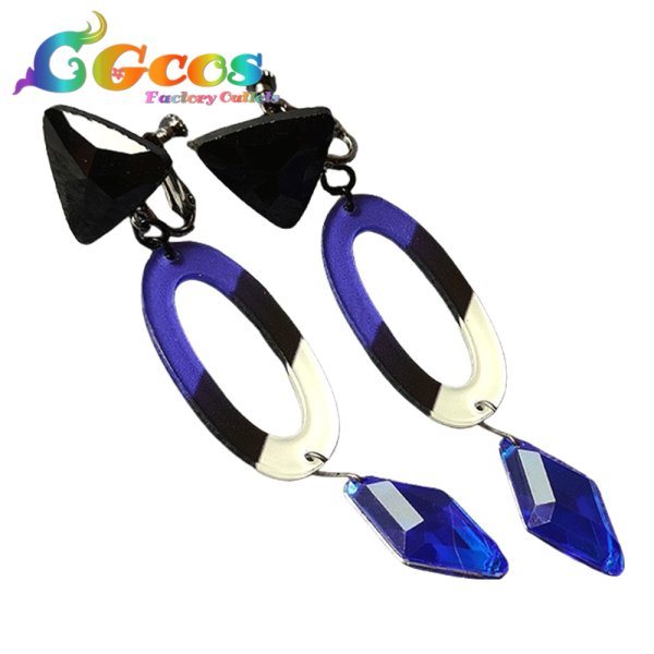 画像3: キューピット・パラサイト　リネット・ミラー　耳飾り+ネクレス　コスプレ道具 (3)