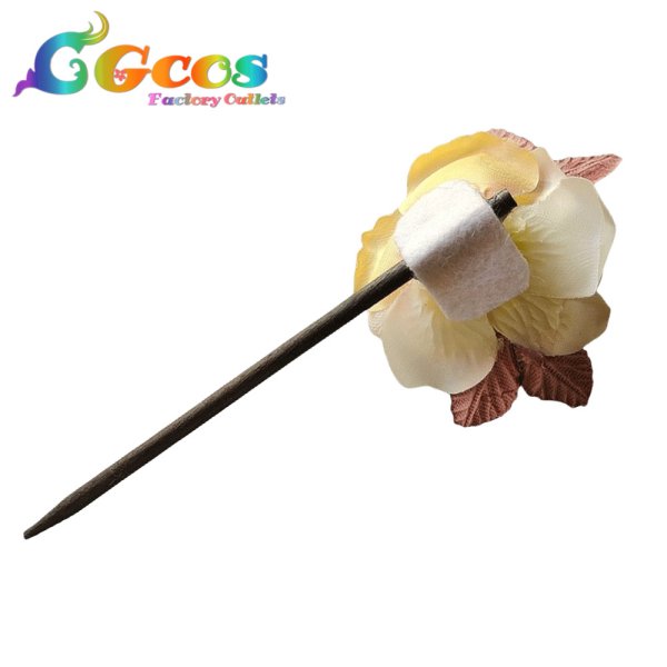 画像3: プロジェクトセカイ カラフルステージ！ feat. 初音ミク　KAITO　Sweet & Rose　耳飾り+ブローチ　コスプレ道具 (3)