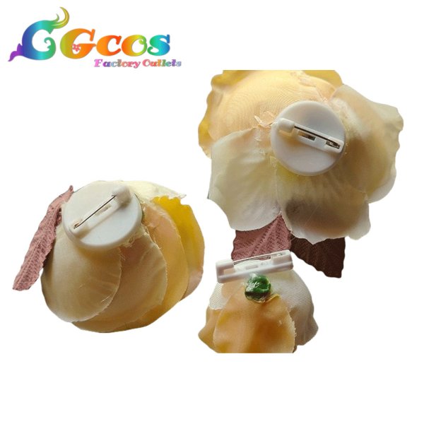 画像4: プロジェクトセカイ カラフルステージ！ feat. 初音ミク　KAITO　Sweet & Rose　耳飾り+ブローチ　コスプレ道具 (4)