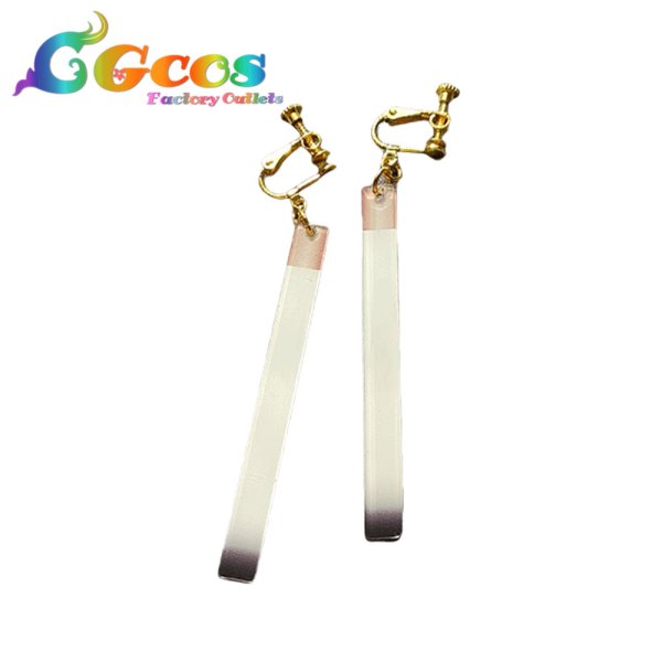 画像2: バーチャルYouTuber　VTuber　甲斐田晴　VΔLZ衣装　三華の樂　耳飾り+髪飾り+ブローチ　コスプレ道具 (2)