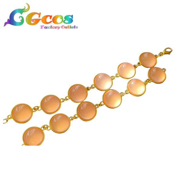 画像4: バーチャルYouTuber　VTuber　姫森ルーナ　私服　髪飾り+ネクレス+ブレスレット　コスプレ道具 (4)