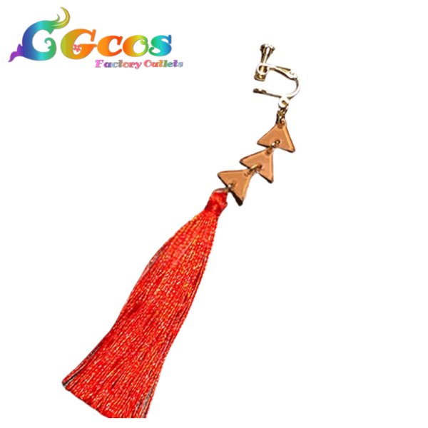 画像2: バーチャルYouTuber　Vtuber　弦月藤士郎　VΔLZ　三華の樂　耳飾り　コスプレ道具 (2)