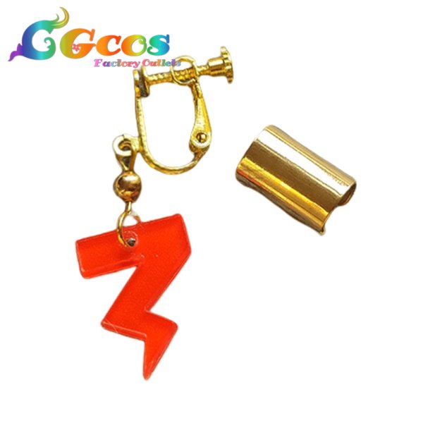 画像4: プロジェクトセカイ カラフルステージ！ feat. 初音ミク　白石杏　かつての熱狂　髪飾り+耳飾り+ネクレス+指輪　コスプレ道具 (4)