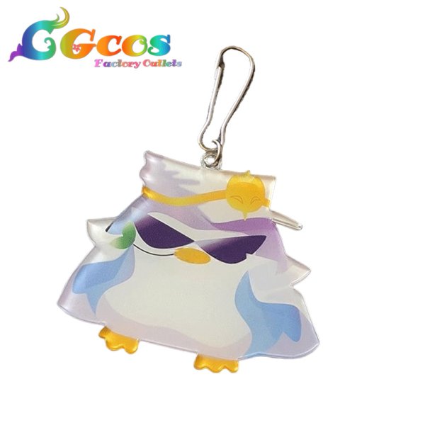 画像2: バーチャルYouTuber　VTuber　轟はじめ　初期2D　髪飾り+チャーム+チョーカー　コスプレ道具 (2)