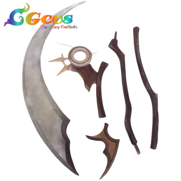 画像5: バーチャルYouTuber　VTuber　森美声　鎌　コスプレ道具 (5)