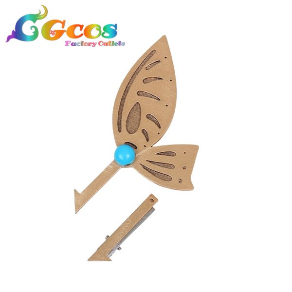 画像4: バーチャルYouTuber　VTuber　ぽむ・れいんぱふ(Pomu Rainpuff)　髪飾り+腰飾り　コスプレ道具 (4)