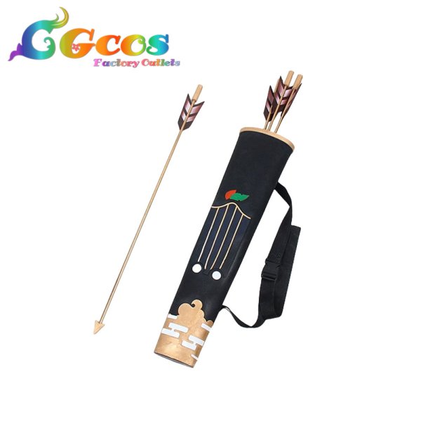 画像4: バーチャルYouTuber　VTuber　風真いろは　弓矢セット　コスプレ道具 (4)