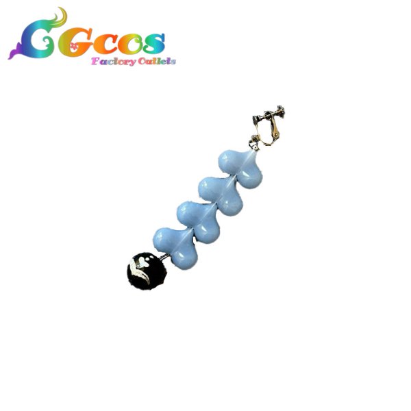 画像3: バーチャルYouTuber　VTuber　東雪蓮　髪飾り+耳飾り+ネクレス　コスプレ道具 (3)