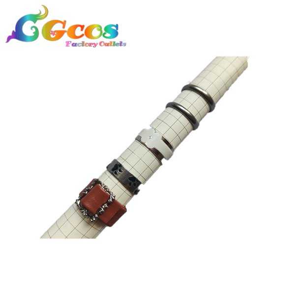 画像2: プロジェクトセカイ カラフルステージ！ feat. 初音ミク　東雲彰人　指輪+ネクレス+ブローチ　恐怖の追いかけっこ　コスプレ道具 (2)