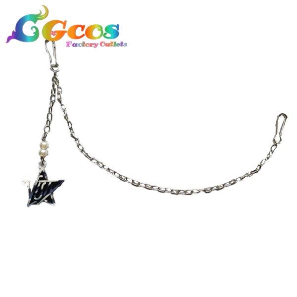 画像3: Paradox Live(パラライ)　三洲寺甘太郎　バッジ+チェーン　コスプレ道具 (3)