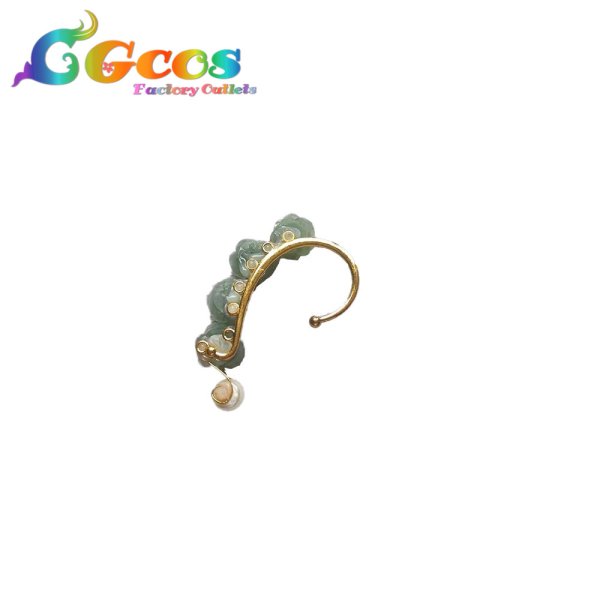 画像2: プロジェクトセカイ カラフルステージ！ feat. 初音ミク　暁山瑞希　耳飾り　和風ロリータファッション　優しさに励まされて　コスプレ道具 (2)