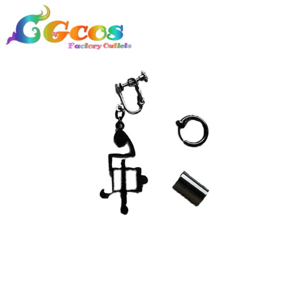 画像3: バーチャルYouTuber　VTuber　葛葉（くずは）　叶 (かなえ)　耳飾り　ChroNoiR　アイドル白　コスプレ道具 (3)