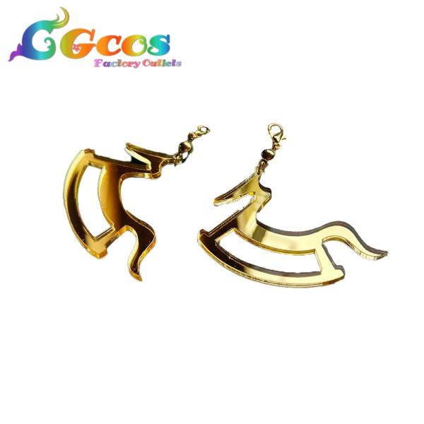 画像2: プロジェクトセカイ カラフルステージ！ feat. 初音ミク　日野森雫　耳飾り+ネクレス　アンチユー　コスプレ道具 (2)