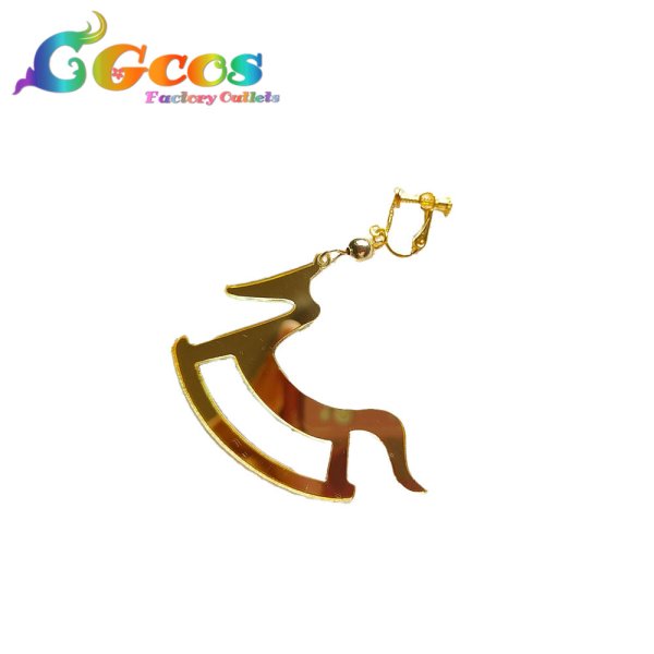 画像3: プロジェクトセカイ カラフルステージ！ feat. 初音ミク　日野森雫　耳飾り+ネクレス　アンチユー　コスプレ道具 (3)