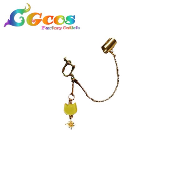 画像2: バーチャルYouTuber　VTuber　獅子堂あかり　耳飾り　戦闘服　コスプレ道具 (2)