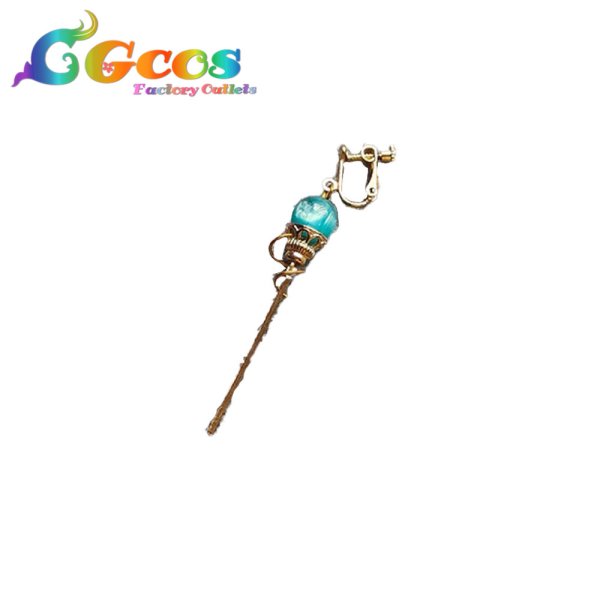 画像2: プロジェクトセカイ カラフルステージ！ feat. 初音ミク　神代類　耳飾り　キング・オブ・クラブ　お返しの挨拶　コスプレ道具 (2)