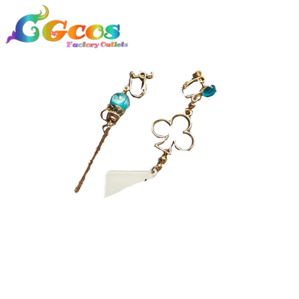 画像3: プロジェクトセカイ カラフルステージ！ feat. 初音ミク　神代類　耳飾り　キング・オブ・クラブ　お返しの挨拶　コスプレ道具 (3)