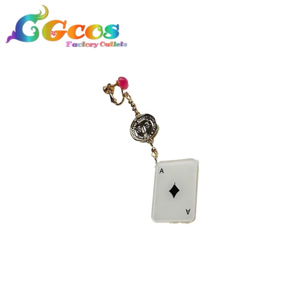 画像2: プロジェクトセカイ カラフルステージ！ feat. 初音ミク　鳳えむ　耳飾り　クイーン・オブ・ダイヤ　一緒に考えよう　コスプレ道具 (2)