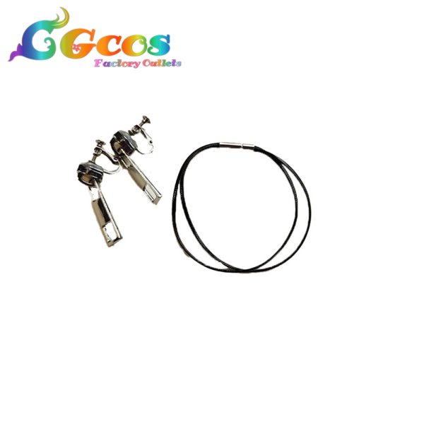 画像2: バーチャルYouTuber　VTuber　金子鏡　耳飾り　コスプレ道具 (2)