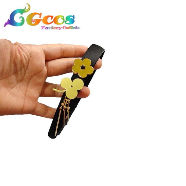 画像2: プロジェクトセカイ カラフルステージ！ feat. 初音ミク　日野森雫　カチューシャ+ネクレス　4th Anniversary 感謝祭　コスプレ道具 (2)