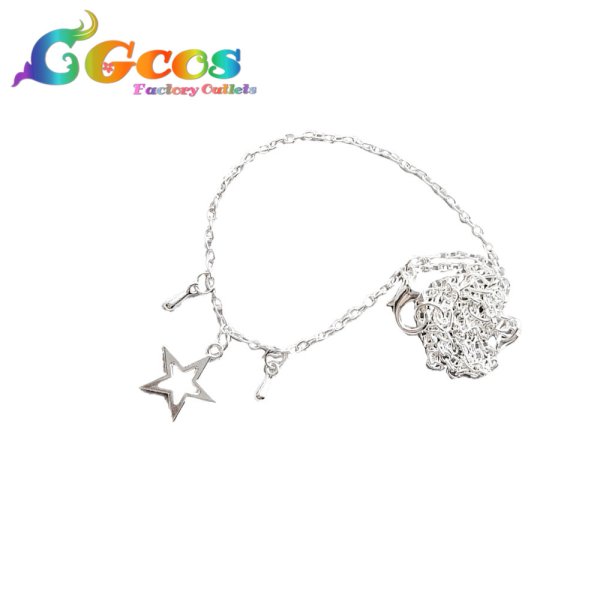 画像2: BanG Dream!(バンドリ!)　市ヶ谷有咲　starting　ネクレス　コスプレ道具 (2)