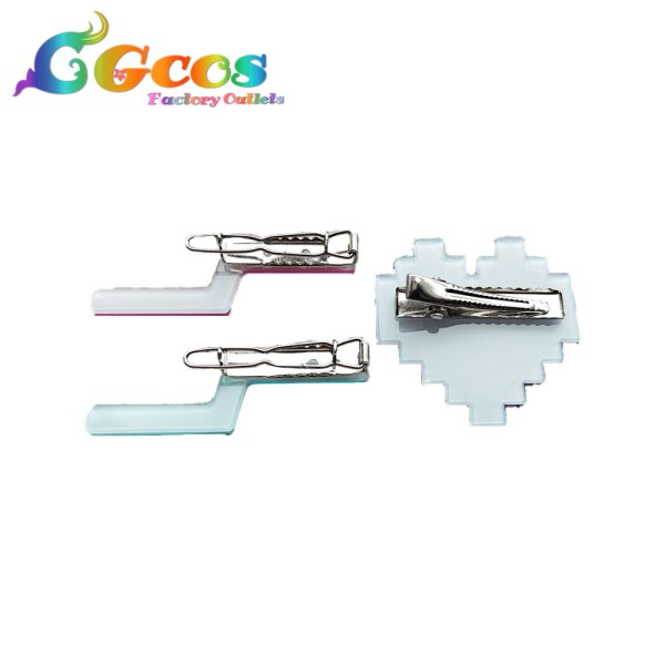 画像2: バーチャルYouTuber　VTuber　紫宮るな　サイバーパンク　髪飾り　コスプレ道具 (2)