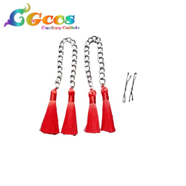 画像2: バーチャルYouTuber　VTuber　アンジュ・カトリーナ　チャイナドレス　髪飾り　コスプレ道具 (2)