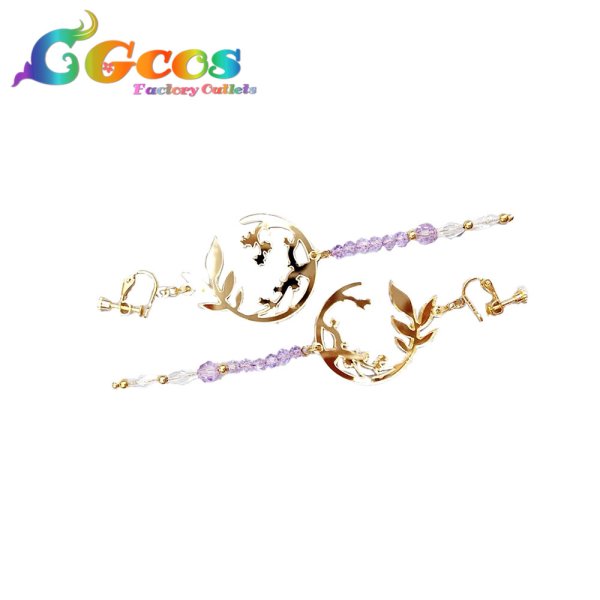 画像2: バーチャルYouTuber　VTuber　甲斐田晴　ROF-MAO 四神　耳飾り　コスプレ道具 (2)