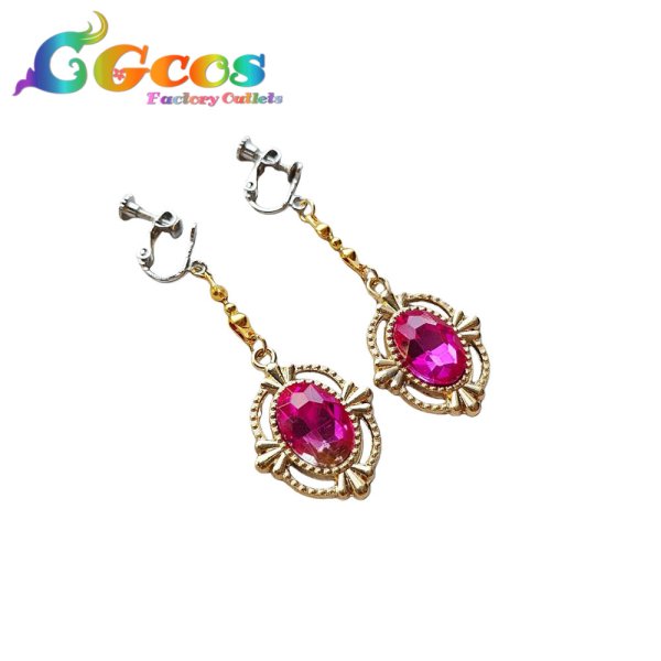 画像1: BanG Dream!（バンドリ！）　宇田川あこ　耳飾り　高みの先の頂点へ　コスプレ道具 (1)