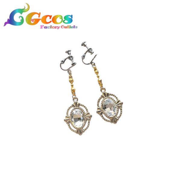 画像1: BanG Dream!（バンドリ！）　白金燐子　耳飾り　１cmでも前へ　コスプレ道具 (1)