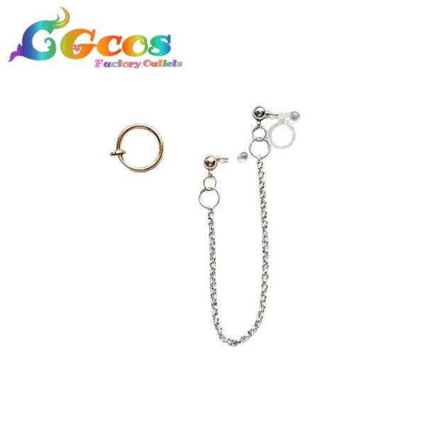 画像1: プロジェクトセカイ カラフルステージ！ feat. 初音ミク　東雲彰人　耳飾り　BURN MY SOUL　コスプレ道具 (1)