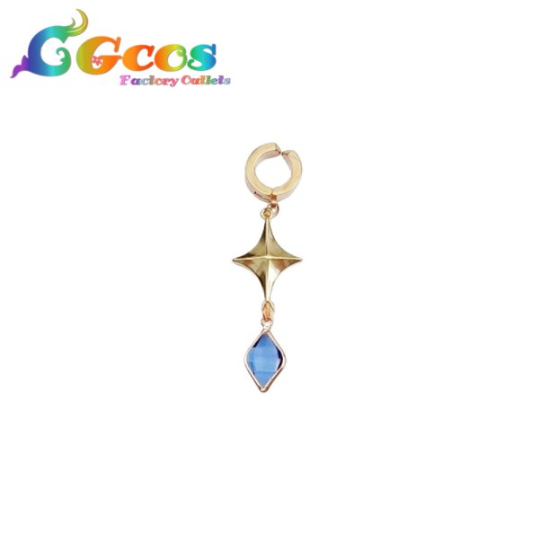 画像1: プロジェクトセカイ カラフルステージ！ feat. 初音ミク　青柳冬弥　耳飾り　2.5周年お祝い　コスプレ道具 (1)