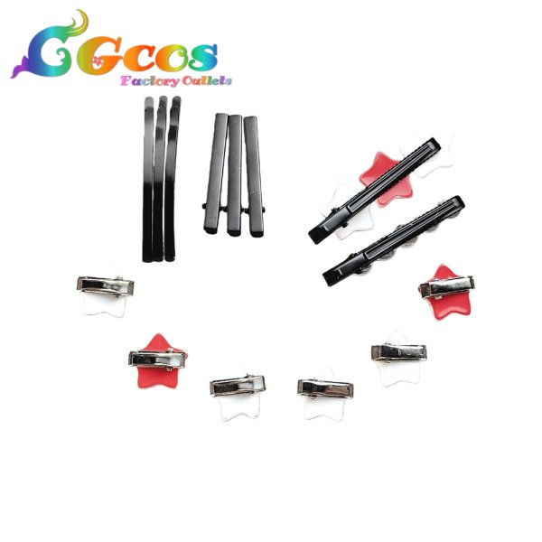 画像2: プロジェクトセカイ カラフルステージ！ feat. 初音ミク　天馬咲希　髪飾り　D.C.Bad trip　記憶の深淵　コスプレ道具 (2)