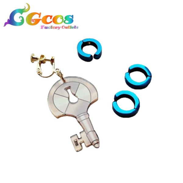 画像1: バーチャルYouTuber　VTuber　ローレン・イロアス　耳飾り　モニタリング　コスプレ道具 (1)