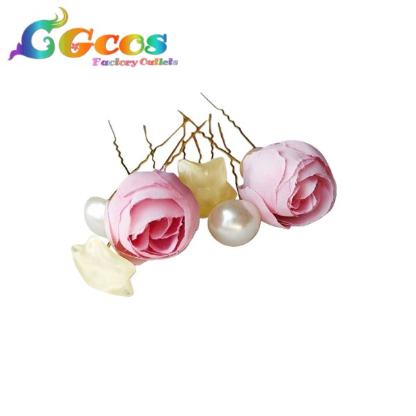 画像2: バーチャルYouTuber　VTuber　フィナーナ・竜宮(Finana Ryugu)　髪飾り　和風ドレス　コスプレ道具 (2)