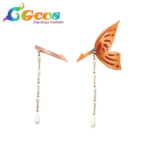 画像1: バーチャルYouTuber　VTuber　ぽむ・れいんぱふ(Pomu Rainpuff)　髪飾り　通常　コスプレ道具 (1)