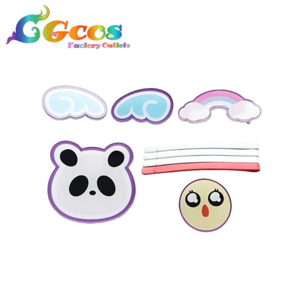 画像2: バーチャルYouTuber　VTuber　卯月コウ　髪飾り　ファッションドリーマー　コスプレ道具 (2)