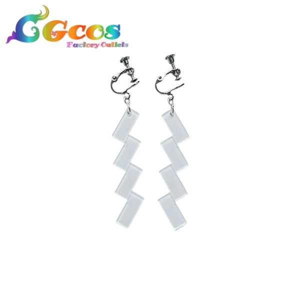 画像1: 魔法少女にあこがれて　水神小夜　耳飾り　コスプレ道具 (1)