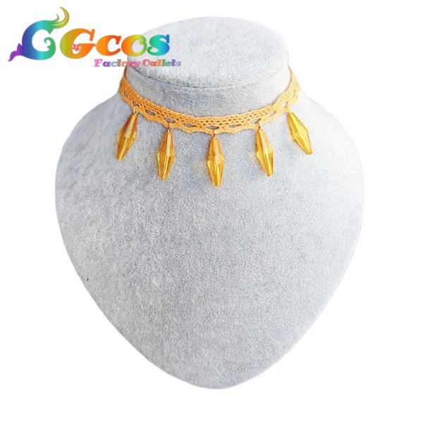 画像1: マーメイドメロディー ぴちぴちピッチ　イズール　耳飾り+ネクレス　コスプレ道具 (1)