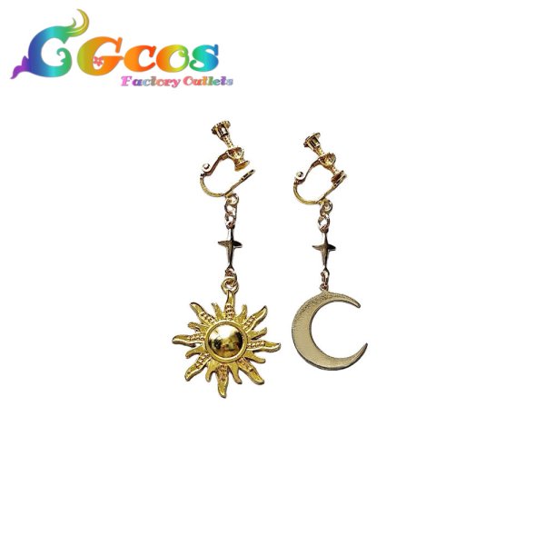 画像1: マーメイドメロディー ぴちぴちピッチ　宝生波音　耳飾り　コスプレ道具 (1)