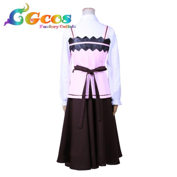 画像2: ご注文はうさぎですか? ラビットハウス喫茶店 制服 保登心愛|ココア コスプレ衣装 (2)