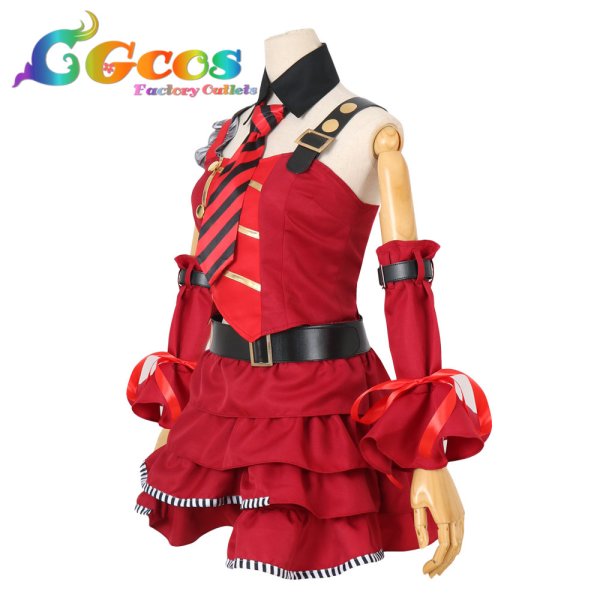 画像2: ツキウタ。 元宮祭莉 Seleas コスプレ衣装 (2)