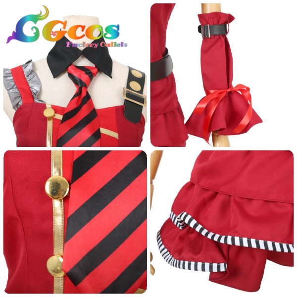 画像4: ツキウタ。 元宮祭莉 Seleas コスプレ衣装 (4)