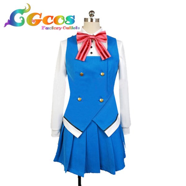 画像2: きんいろモザイク 大宮忍 コスプレ衣装 (2)