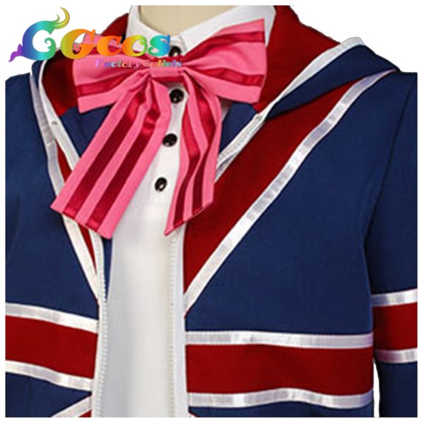 画像6: きんいろモザイク 九条カレン コスプレ衣装 (6)