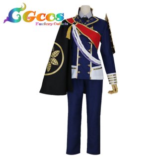 コスモンド製 刀剣乱舞 一期一振 極 戦闘衣装＋ウィッグ＋靴 コスプレ