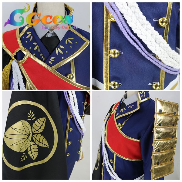 画像5: 刀剣乱舞　へし切長谷部　出陣　コスプレ衣装 (5)