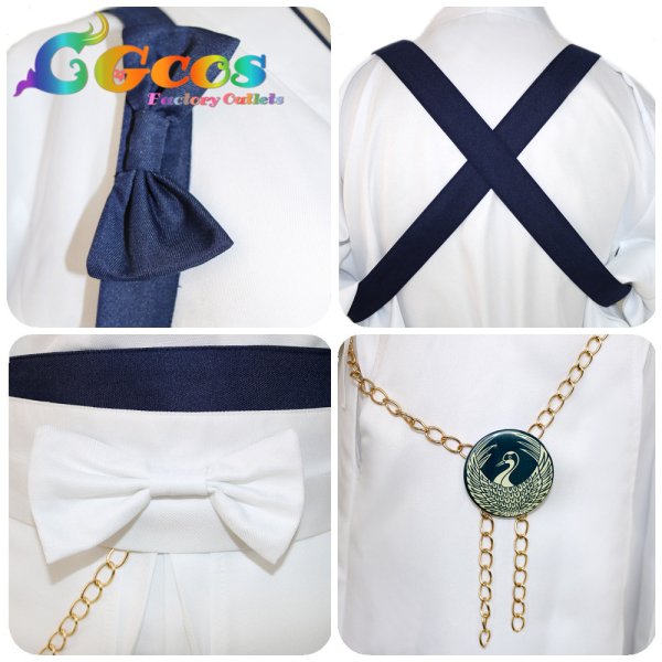 画像5: 刀剣乱舞 鶴丸国永 内番 コスプレ衣装 (5)