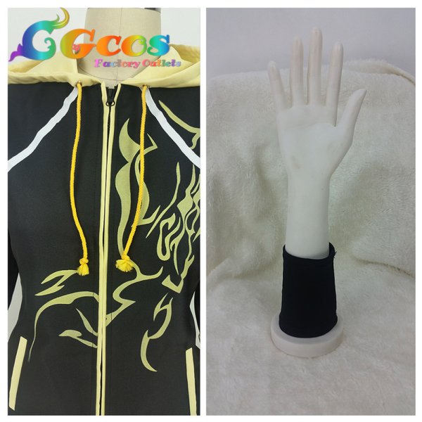 画像5: 刀剣乱舞　獅子王　内番　コスプレ衣装 (5)