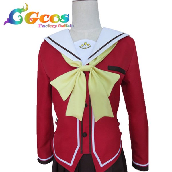 画像2: Charlotte(シャーロット) 友利 奈緒|西森 柚咲|黒羽 美砂 コスプレ衣装 (2)